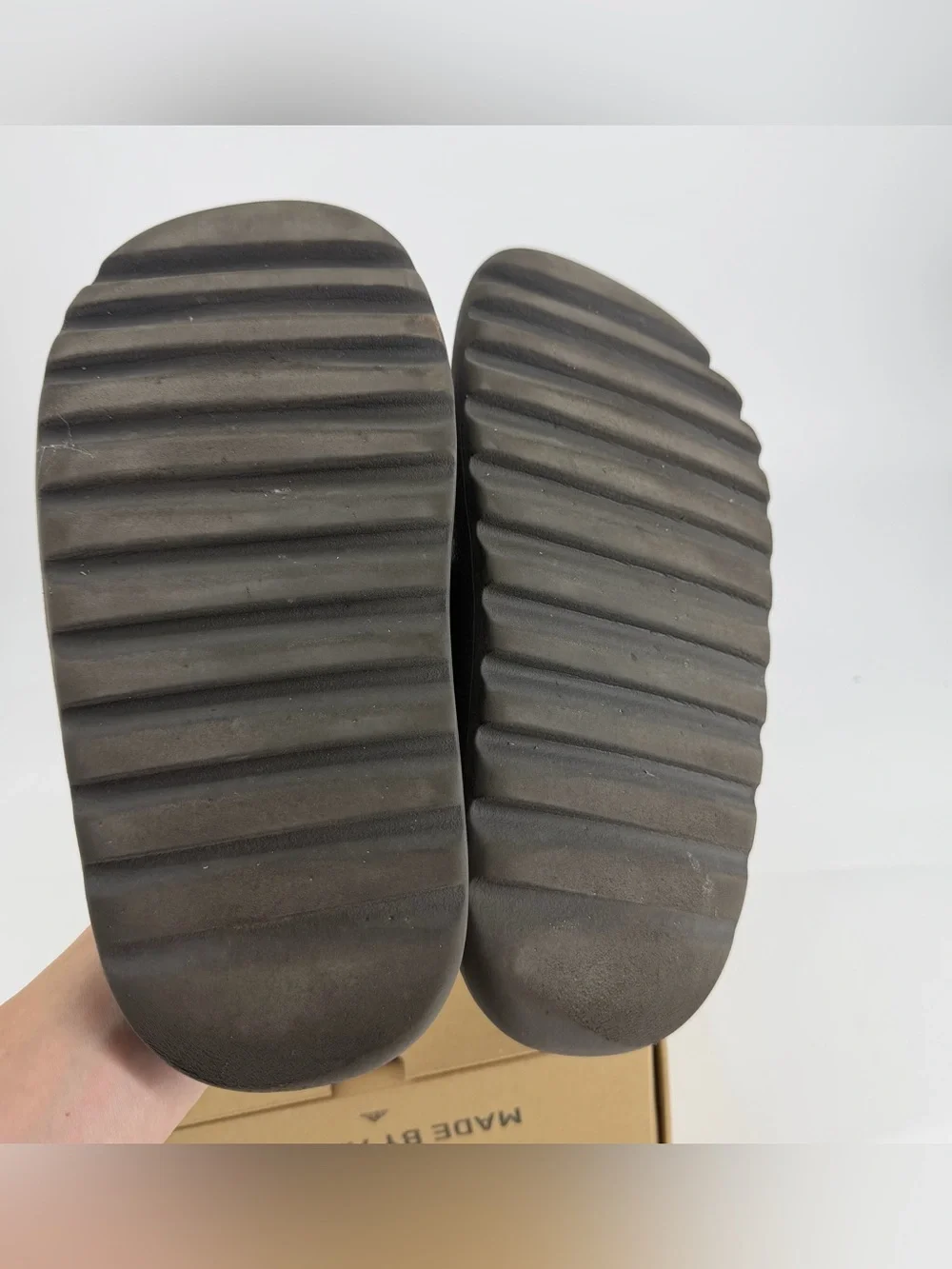 Adidas Yeezy Slide Slate Gray Men's 9